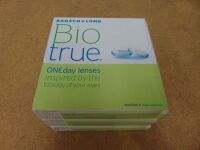 3 x Bausch & Lomb BioTrue ONEday Lenses 90-pack -3.25 Exp. 2020/12