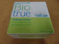 3 x Bausch & Lomb BioTrue ONEday Lenses 90-pack -2.75 Exp. 2021/1