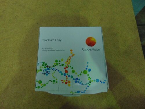 4 x CooperVision Proclear 1 day 90-pack -5.25 Exp. 2021/08 onwards