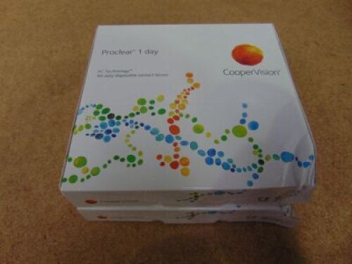 2 x CooperVision Proclear 1 day 90-pack -2.00 Exp. 2021/12