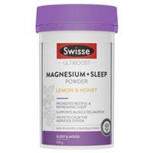 5 x Swisse Ultiboost Magnesium + Sleep Powder 180g