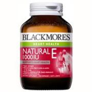4 x Blackmores Natural Vitamin E 1000IU 100 Capsules