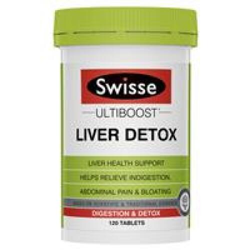 4 x Swisse Ultiboost Liver Detox 120 Tablets
