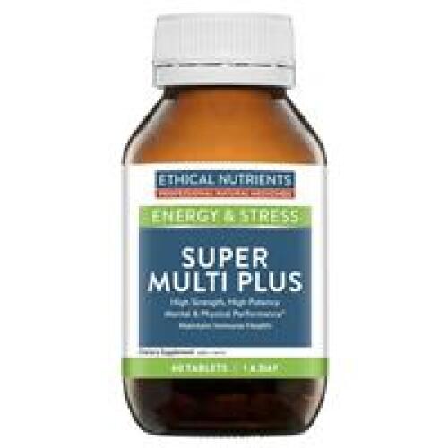 4 x Ethical Nutrients Super Multi Plus 60 Tablets