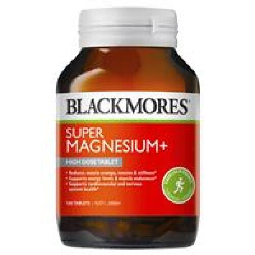 5 x Blackmores Super Magnesium Plus 100 Tablets