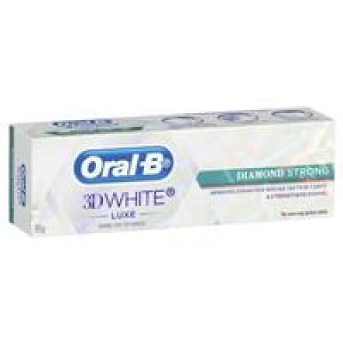 12 x Oral B 3D White Luxe Diamond Strong Toothpaste 95g