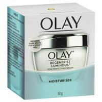 2 x Olay Regenerist Luminous Tone Perfecting Face Cream 50g New Formula