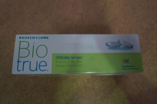 3 x Bausch & Lomb BioTrue S ONEday 30-pack -2.50 Exp. 2020/12 onwards