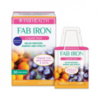 3 x Fab Iron Liquid Iron 10ml 20 Sachets