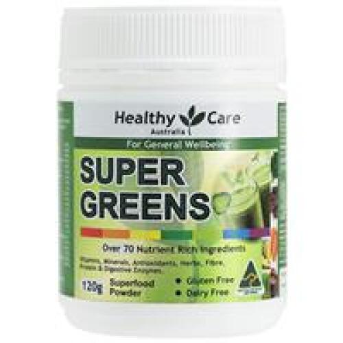 3 x Healthy Care Super Greens 120g