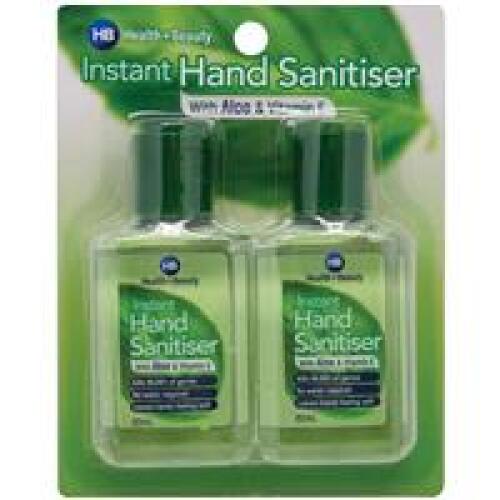 12 x Health & Beauty Hand Sanitiser 60ml 2 Pack
