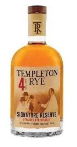 Templeton Rye Whiskey 4 Year Old 1 x 700ml