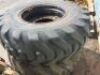 2x Used 16.9-24 Wheels, Yokohama and Bridgestone 10 ply rating.