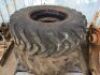 2x Used 16.9-24 Wheels, Yokohama and Bridgestone 10 ply rating. - 2
