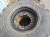 2x Used 16.9-24 Wheels, Yokohama and Bridgestone 10 ply rating. - 3