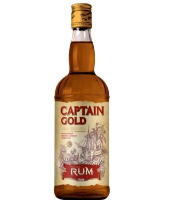 Captain Gold Dark Rum 1 x 1000ml