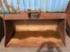 1450mm Mud Bucket, 45mm pins