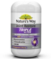5 x Nature's Way Joint Restore Triple Action 120 Tablets