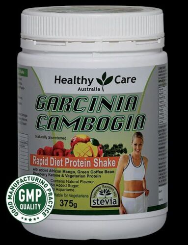 3 x Healthy Care Garcinia Cambogia Rapid Diet Shake 375g