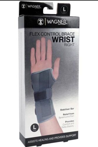 5 x Wagner Body Science Flex Control Brace Right Wrist Small - X-Large, 5 Units