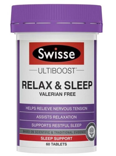 3 x Swisse Relax and Sleep 60 Tablets