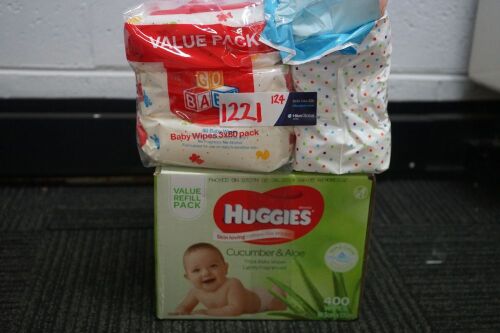 Mixed brands Baby Wipes Bulk Lot
