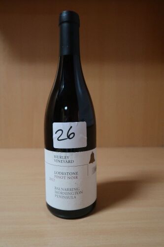 Hurley Mornington Pinot Noir Lodestone 2012 (1x750ml).Establishment Sell Price is: $139