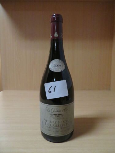 Pousse d'Or Volnay Caillerets 2009 (1x750ml).Establishment Sell Price is: $310