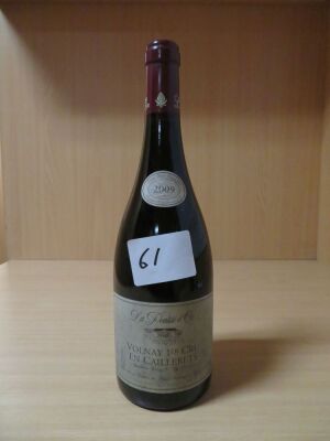 Pousse d'Or Volnay Caillerets 2009 (1x750ml).Establishment Sell Price is: $310