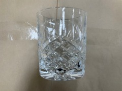 22x Mixed Crystal & Cut Glass Tumblers - 16