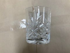 22x Mixed Crystal & Cut Glass Tumblers - 17
