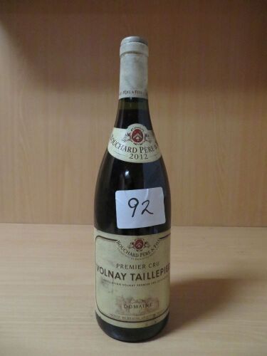 Bouchard Volnay Taillepieds 2012 (1x750ml).Establishment Sell Price is: $300