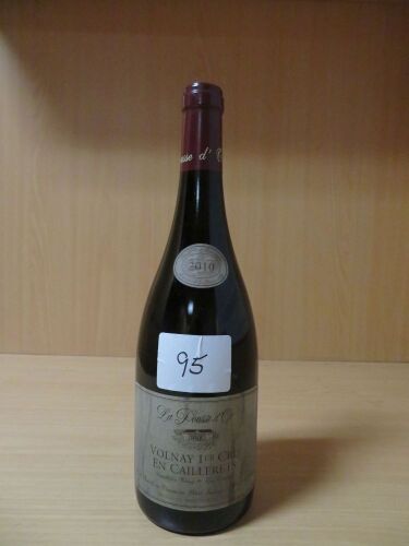 Pousse d'Or Volnay Caillerets 2010 (1x750ml).Establishment Sell Price is: $230
