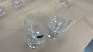 24x Claudia Bohemia Crystal 200ml Wine Glasses - 3