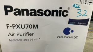 Panasonic nanoe X Air Purifier with HEPA Filter F-PXU70MWL - 4