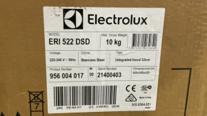 Electrolux 52cm Integrated Rangehood ERI522DSD - 6