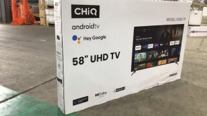 CHIQ 58 inch 4K UHD LED Android TV U58G7P - 6
