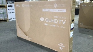 TCL 58 inch QUHD 4K HDR Google TV 58P635 - 2