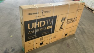 Hisense 58 inch UHD 4K Series A6HAU Smart TV 58A6HAU - 4