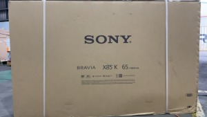 Sony 65 inch X85K 4K HDR LED TV with smart Google TV KD65X85K - 4