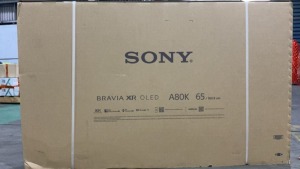 Sony 65 inch A80K BRAVIA XR OLED 4K Ultra HD HDR Smart TV (Google TV) XR65A80K - 4