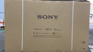Sony 55 inch X85K 4K HDR LED TV with smart Google TV KD55X85K - 4
