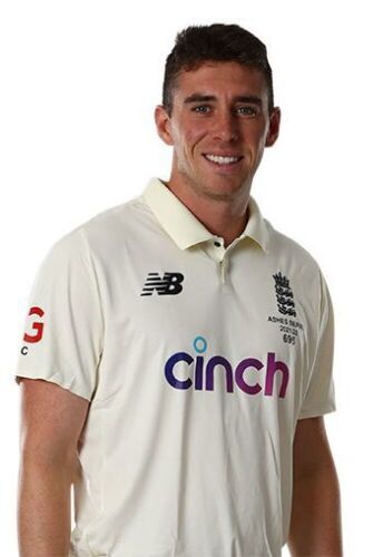 Dan Lawrence England Cricket Team Signed Pink Test 2022 Shirt
