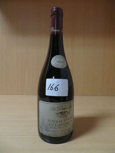 Pousse d'Or Volnay Caillerets 2010 (1x750ml).Establishment Sell Price is: $230