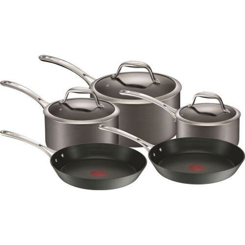 Tefal Gourmet Hard Anodised Induction 5 Piece Cookware Set