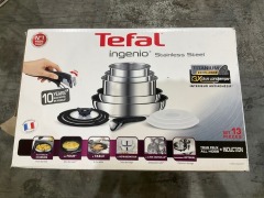Tefal Ingenio Preference Stainless Steel 13 pieces Cookware Set, Silver, L9409042 - 4