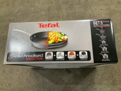 Tefal 5-Piece Gourmet Anodised Induction Cookware Set