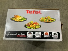 Tefal Gourmet Hard Anodised Induction 5 Piece Cookware Set - 5