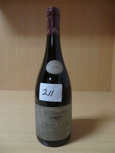 Pousse d'Or Volnay Clos 60 Ouvrees 2010 (1x750ml).Establishment Sell Price is: $299