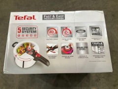 Tefal Fast &amp; Easy Induction Stainless Steel 8L Pressure Cooker P2534447 - 3